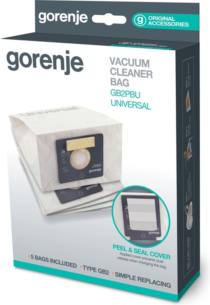 Gorenje GB2PBU papír porzsák