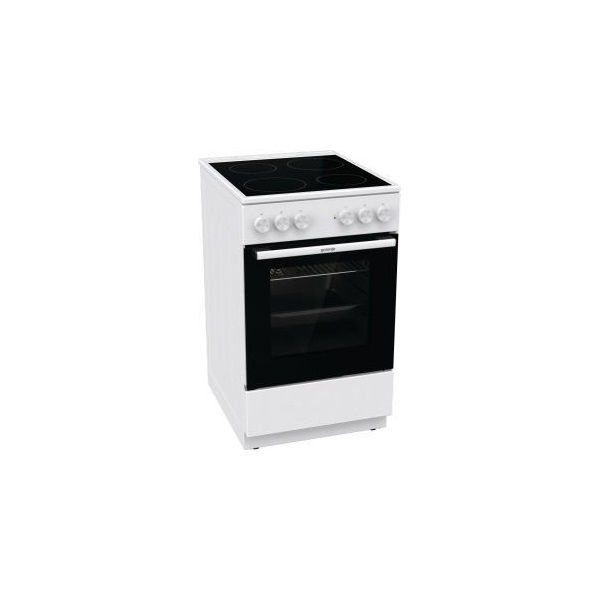 Gorenje GEC5A41WG fehér kerámilapos tűzhely (Használt - A)