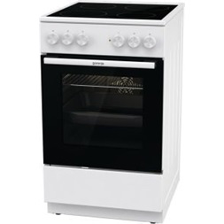 Gorenje GEC5A41WG fehér kerámilapos tűzhely (Használt - A)
