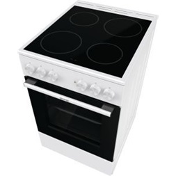 Gorenje GEC5A41WG fehér kerámilapos tűzhely (Használt - A)