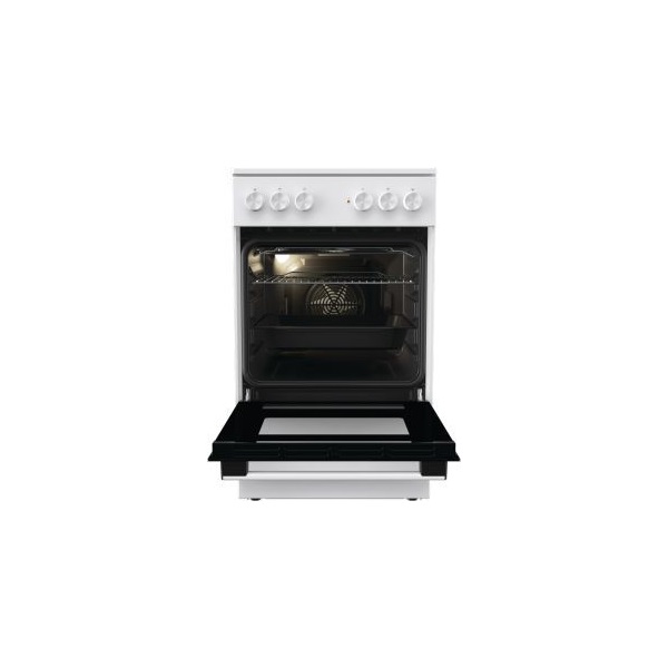 Gorenje GEC5A41WG fehér kerámilapos tűzhely (Használt - A)