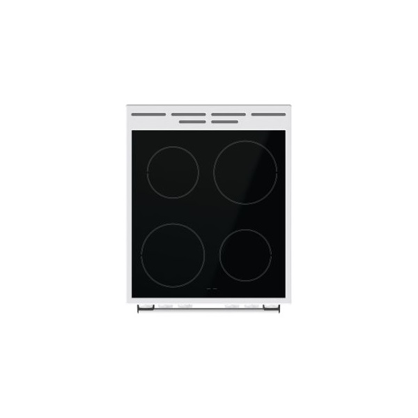 Gorenje GEC5A41WG fehér kerámilapos tűzhely (Használt - A)