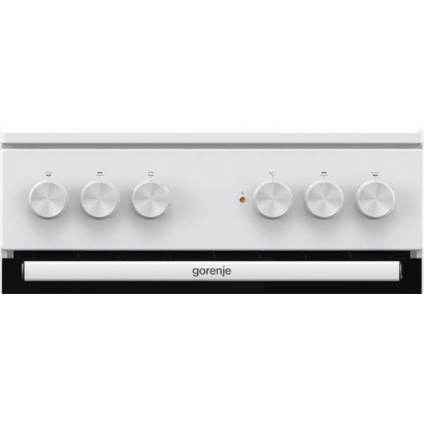 Gorenje GEC5A41WG fehér kerámilapos tűzhely (Használt - A)