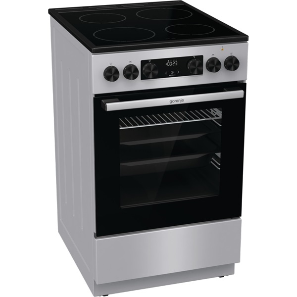 Gorenje GEC5C41SG inox kerámialapos tűzhely