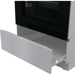 Gorenje GEC5C41SG inox kerámialapos tűzhely