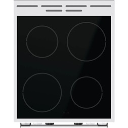Gorenje GEC5C42WG fehér kerámialapos tűzhely