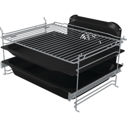 Gorenje GEC5C42WG fehér, szabadonálló, kerámialapos, elektromos, főzőzóna: 4, sütő:70L, grill, tűzhely (Újszerű)