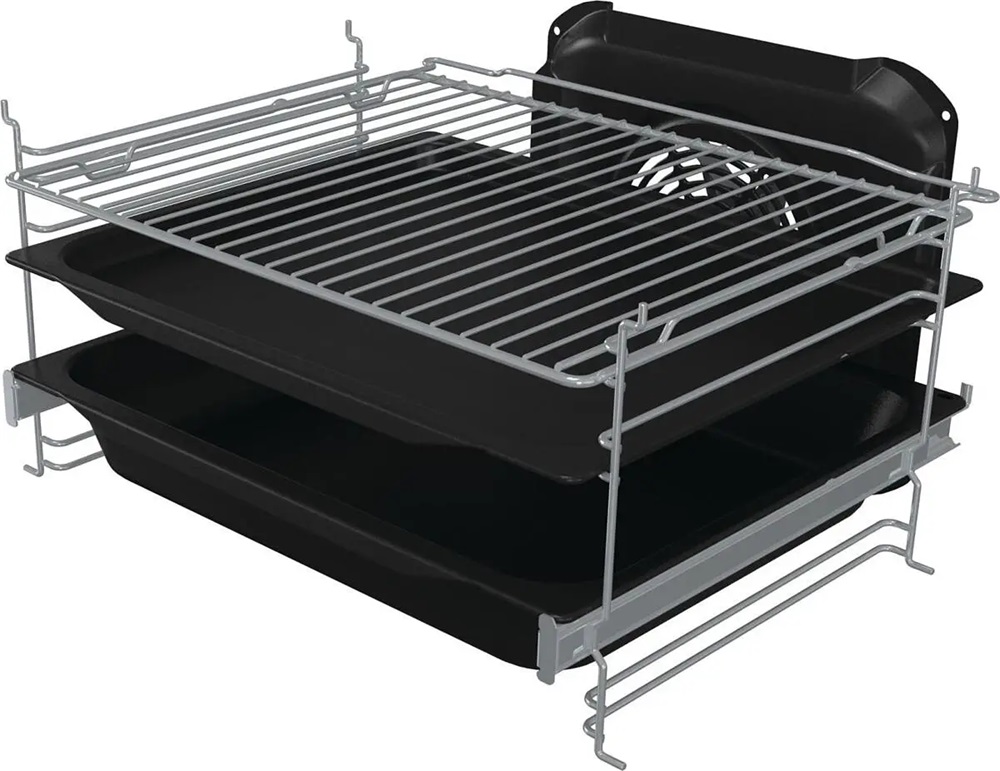 Gorenje GEC5C42WG fehér, szabadonálló, kerámialapos, elektromos, főzőzóna: 4, sütő:70L, grill, tűzhely (Újszerű)