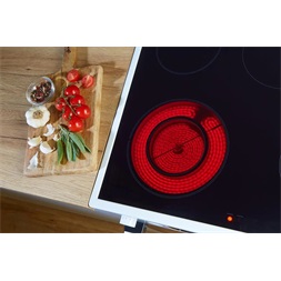 Gorenje GEC5C42WG fehér, szabadonálló, kerámialapos, elektromos, főzőzóna: 4, sütő:70L, grill, tűzhely (Újszerű)