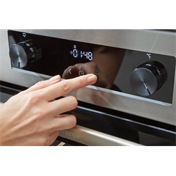 Gorenje GEC5C42WG fehér, szabadonálló, kerámialapos, elektromos, főzőzóna: 4, sütő:70L, grill, tűzhely (Újszerű)