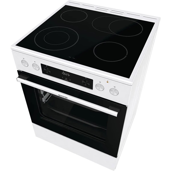 Gorenje GECS6C70WPA kerámialapos fehér elektromos tűzhely