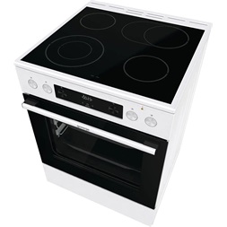 Gorenje GECS6C70WPA kerámialapos fehér elektromos tűzhely (Használt - B)