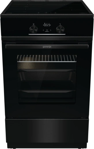 Gorenje GEIT5C60BPG fekete, szabadonálló, indukciós, főzőzóna:4, sütőtér:70L, tűzhely