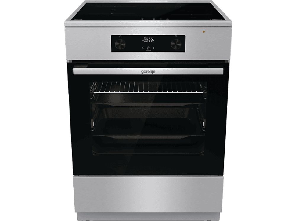 Gorenje GEIT6C60XPG szürke, szabadonálló, indukciós, főzőzóna: 4, sütő:71L, grill, tűzhely