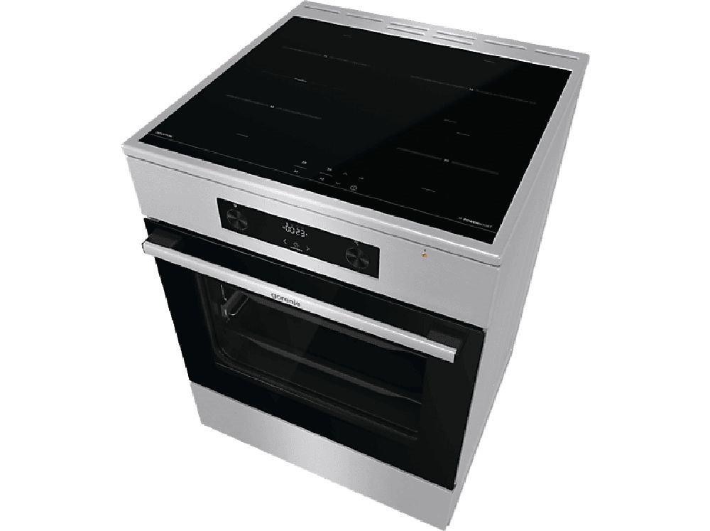 Gorenje GEIT6C60XPG szürke, szabadonálló, indukciós, főzőzóna: 4, sütő:71L, grill, tűzhely