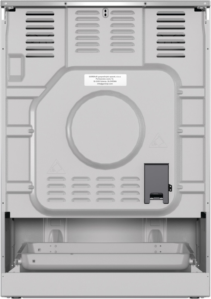 Gorenje GEIT6C60XPG szürke, szabadonálló, indukciós, főzőzóna: 4, sütő:71L, grill, tűzhely