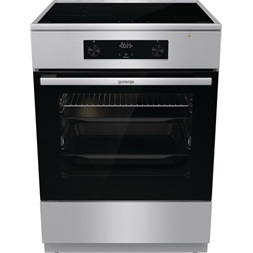 Gorenje GEIT6C60XPG szürke, szabadonálló, indukciós, főzőzóna: 4, sütő:71L, grill, tűzhely