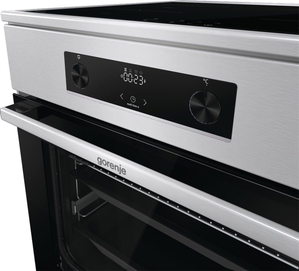 Gorenje GEIT6C60XPG szürke, szabadonálló, indukciós, főzőzóna: 4, sütő:71L, grill, tűzhely