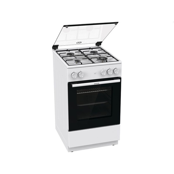 Gorenje GG5A13WJ fehér, szabadonálló, gáz, főzőzóna: 4, sütő:70L, tűzhely