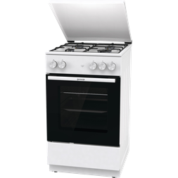 Gorenje GG5A14WJ fehér, szabadonálló, gáz, főzőzóna: 4, sütő:77L, tűzhely