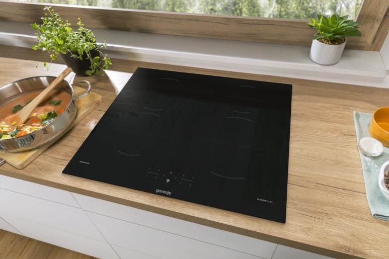 Gorenje GI601FMC fekete, beépíthető, indukciós, főzőzóna: 4, beépíthető méret: 56cm, főzőlap (Újszerű)
