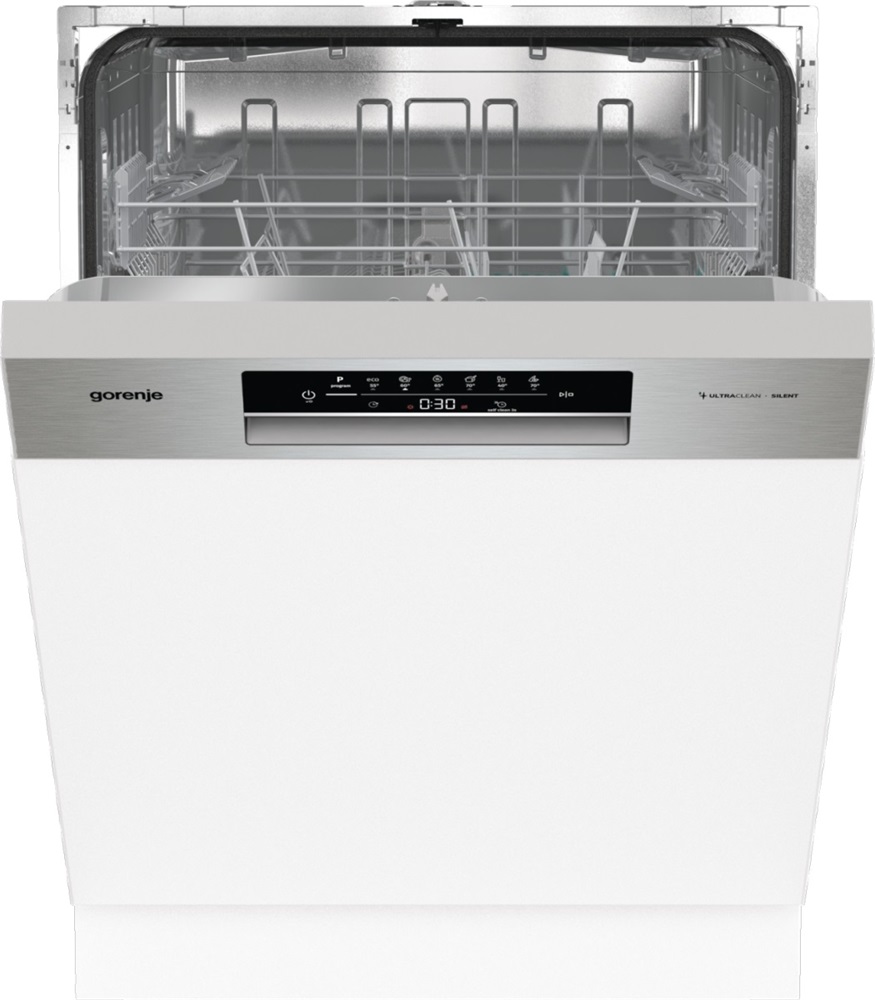 Gorenje GI642E90 inox, programok száma: 6, beépíthető, 13 terítékes mosogatógép 