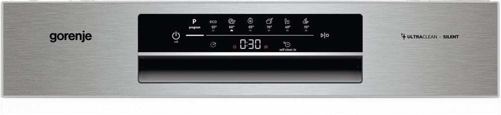 Gorenje GI642E90 inox, programok száma: 6, beépíthető, 13 terítékes mosogatógép 