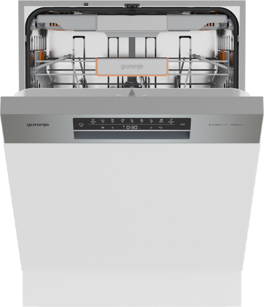 Gorenje GI673A91X programok száma: 7, beépíthető, 16 terítékes mosogatógép 