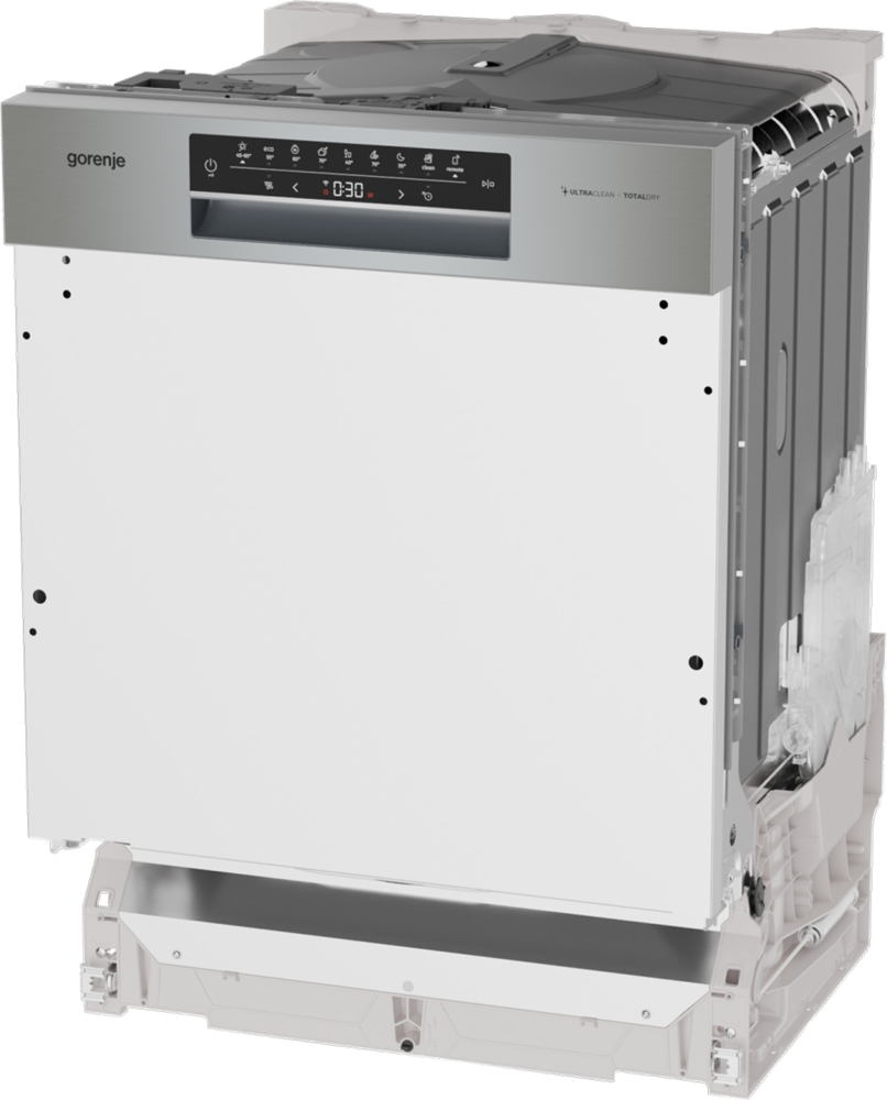 Gorenje GI673A91X programok száma: 7, beépíthető, 16 terítékes mosogatógép 