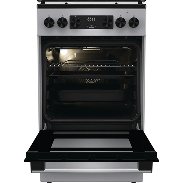 Gorenje GK5C41SJ inox kombinált tűzhely
