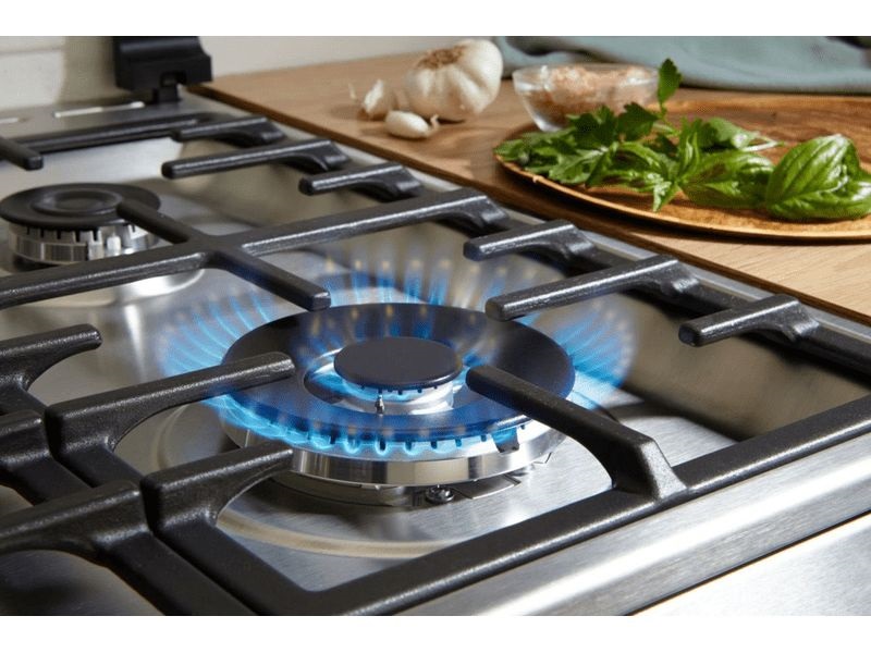 Gorenje GK5C41SJ inox, szabadonálló, gáz, kombinált, főzőzóna: 4, sütő:62L, grill, tűzhely