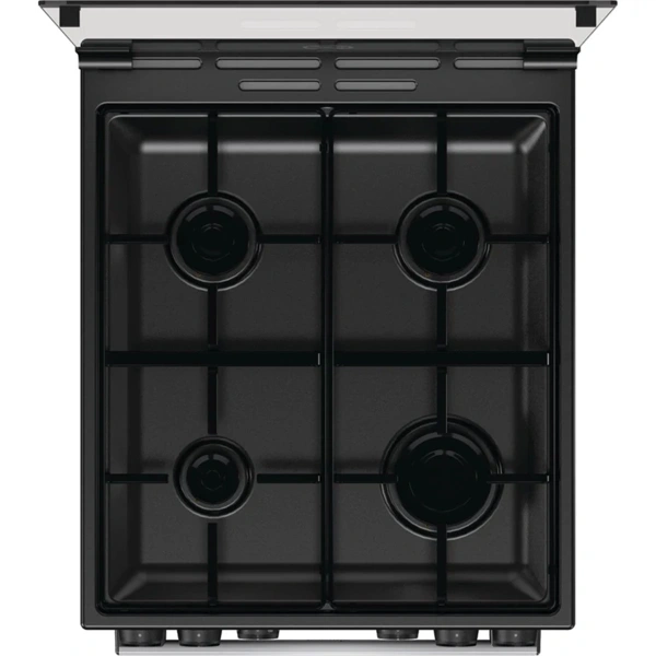 Gorenje GK5C41SJ inox, szabadonálló, gáz, kombinált, főzőzóna: 4, sütő:62L, grill, tűzhely