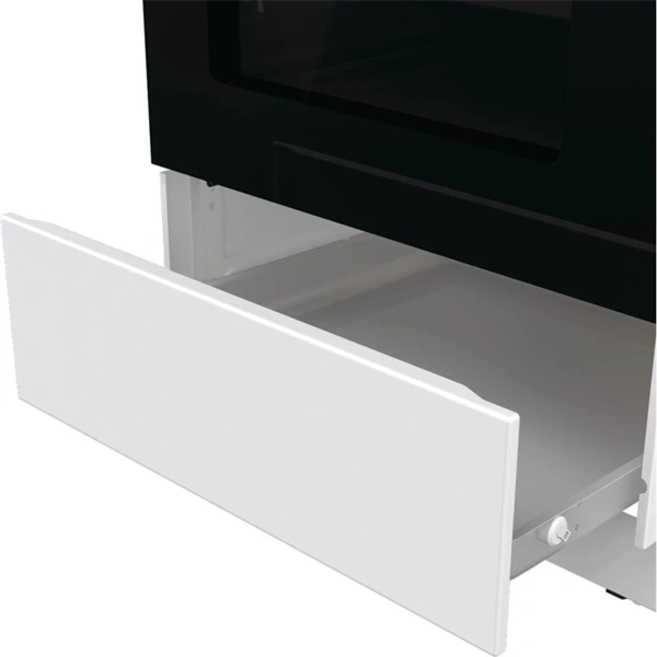 Gorenje GK5C41WH-B fehér, szabadonálló, gáz, kombinált, főzőzóna: 4, sütő:77L, grill, tűzhely