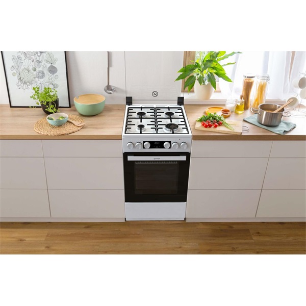 Gorenje GK5C41WH-B fehér kombinált tűzhely