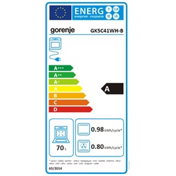 Gorenje GK5C41WH-B fehér kombinált tűzhely