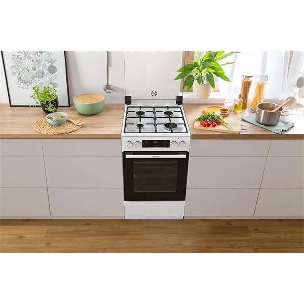 Gorenje GK5C41WJ fehér kombinált tűzhely