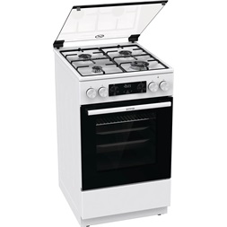 Gorenje GK5C41WJ fehér kombinált tűzhely (Újszerű)