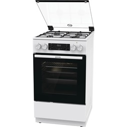 Gorenje GK5C41WJ fehér kombinált tűzhely (Újszerű)