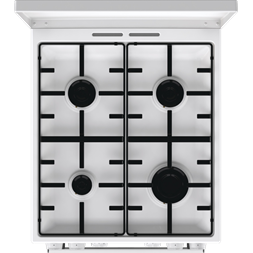 Gorenje GK5C42WH-B fehér, szabadonálló, gáz, kombinált, főzőzóna: 4, sütő:70L, grill, tűzhely (Újszerű)