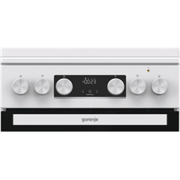 Gorenje GK5C42WH-B fehér, szabadonálló, gáz, kombinált, főzőzóna: 4, sütő:70L, grill, tűzhely (Újszerű)