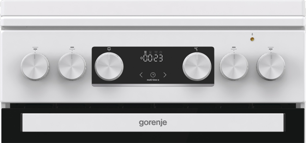 Gorenje GK5C42WH-B fehér, szabadonálló, gáz, kombinált, főzőzóna: 4, sütő:70L, grill, tűzhely (Újszerű)