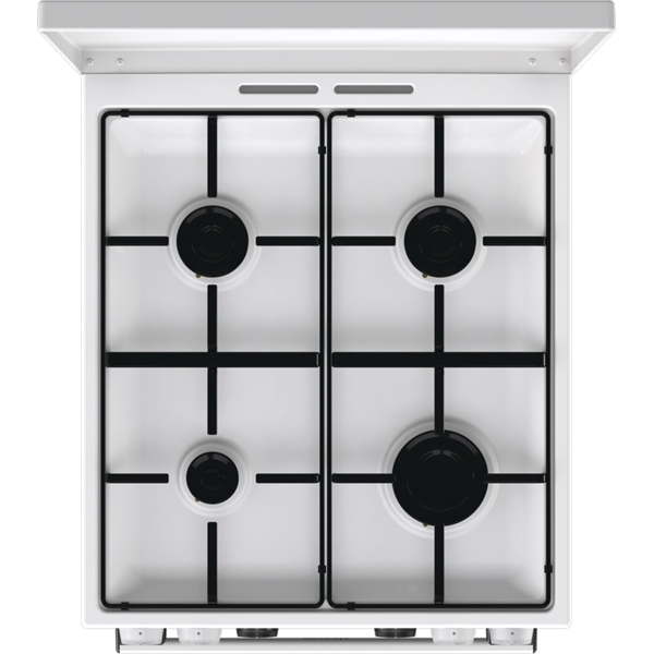 Gorenje GK5C42WJ fehér, szabadonálló, gáz, kombinált, főzőzóna: 4, sütő:62L, grill, tűzhely (Újszerű)