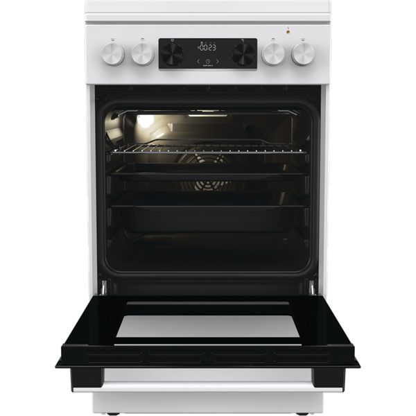 Gorenje GK5C42WJ fehér, szabadonálló, gáz, kombinált, főzőzóna: 4, sütő:62L, grill, tűzhely (Újszerű)