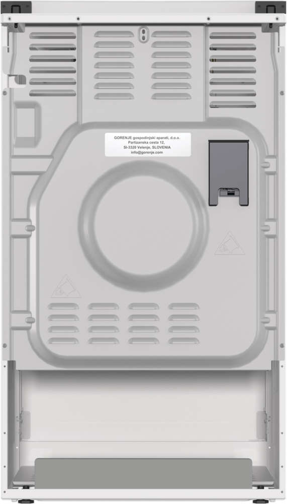 Gorenje GK5C42WJ fehér, szabadonálló, gáz, kombinált, főzőzóna: 4, sütő:62L, grill, tűzhely (Újszerű)