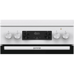 Gorenje GK5C42WJ fehér, szabadonálló, gáz, kombinált, főzőzóna: 4, sütő:62L, grill, tűzhely (Újszerű)