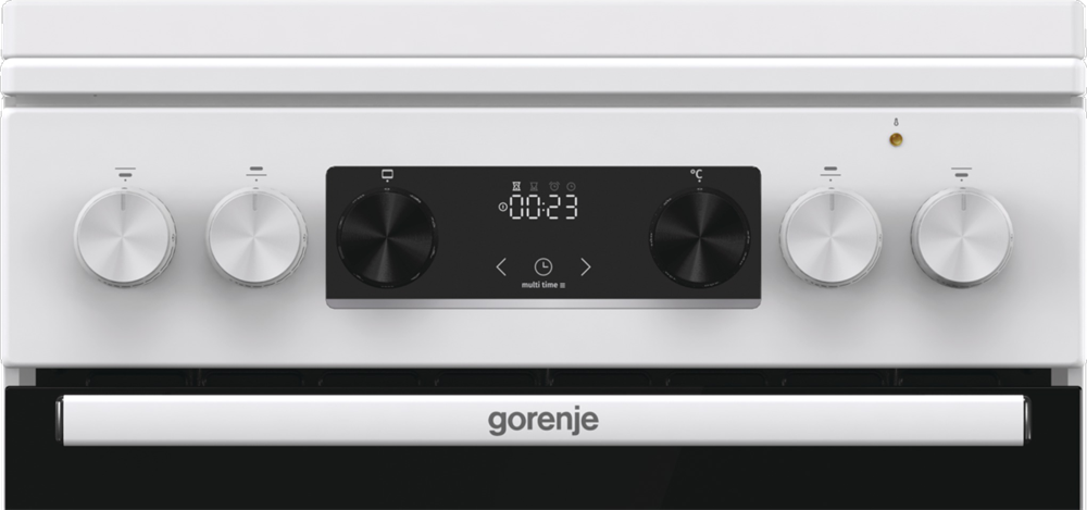 Gorenje GK5C42WJ fehér, szabadonálló, gáz, kombinált, főzőzóna: 4, sütő:62L, grill, tűzhely (Újszerű)