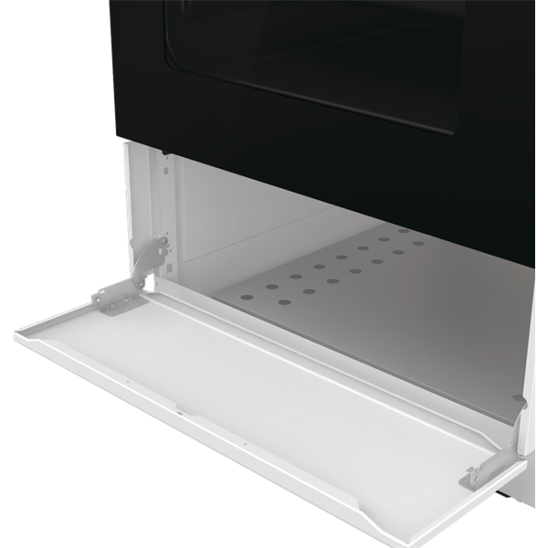 Gorenje GK5C42WJ fehér, szabadonálló, gáz, kombinált, főzőzóna: 4, sütő:62L, grill, tűzhely (Újszerű)