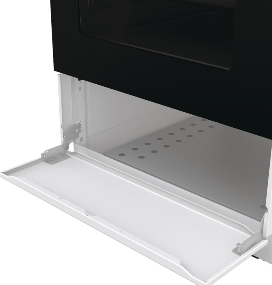 Gorenje GK5C42WJ fehér, szabadonálló, gáz, kombinált, főzőzóna: 4, sütő:62L, grill, tűzhely (Újszerű)