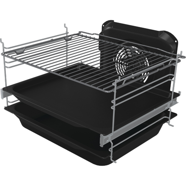 Gorenje GK5C64WH fehér, szabadonálló, gáz, kombinált, főzőzóna: 4, sütő:70L, grill, tűzhely (Újszerű)