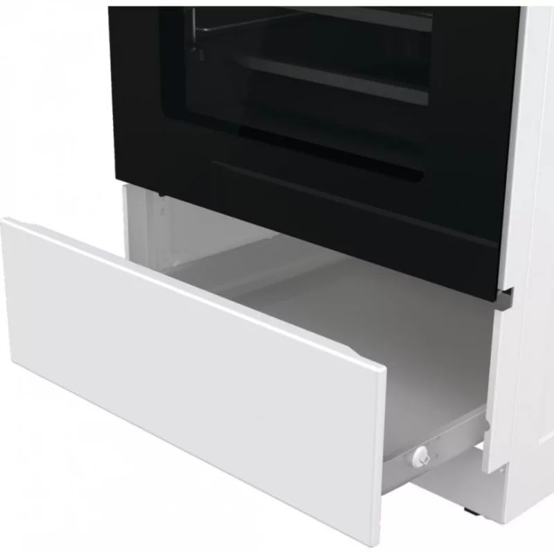 Gorenje GKS5C70WF fehér, szabadonálló, gáz, kombinált, főzőzóna: 4, sütő:70L, grill, tűzhely